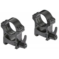 Кольца Rusan QR. Weaver. Сталь. Ø 25.4 мм. BH19 мм