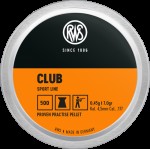 Кульки RWS Club 0,45 гр.500 шт кал.4,5 мм