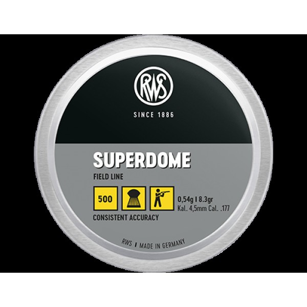 Пульки RWS SuperDome 0,54 гр.500 шт кал.4,5 мм - 2136791