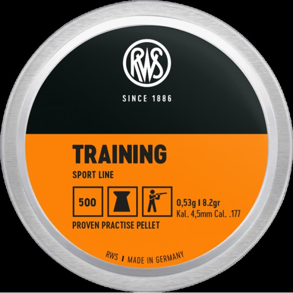 Кульки RWS Training 0,53 гр.500 шт кал.4,5 мм - 2318872