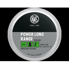 Кульки RWS PowerLongRange 0,87 гр.250 шт кал.4,5 мм