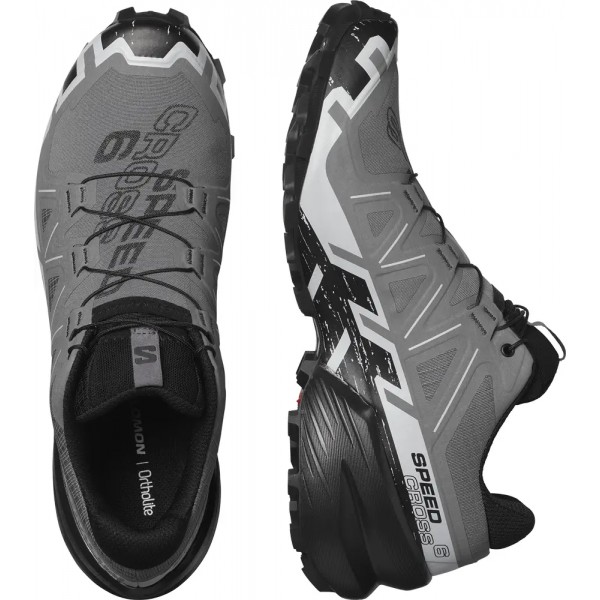 Кроссовки Salomon outdoor SPEEDCROSS 6 6.5 Quiet Shade/Black/Pearl Blue - 110015 Кроссовки Salomon outdoor SPEEDCROSS 6 6.5 Quiet Shade/Black/Pearl Blue - 110015
