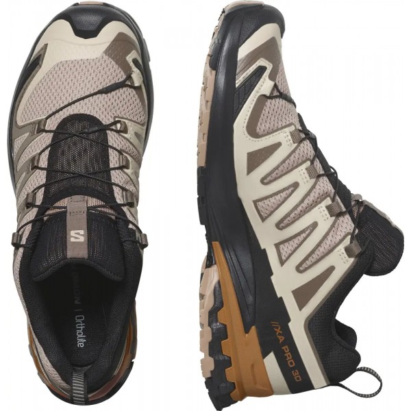 Кросівки Salomon outdoor XA PRO 3D V9 6.5 Natural/Black/Sugar Almond - 110045 Кросівки Salomon outdoor XA PRO 3D V9 6.5 Natural/Black/Sugar Almond - 110045