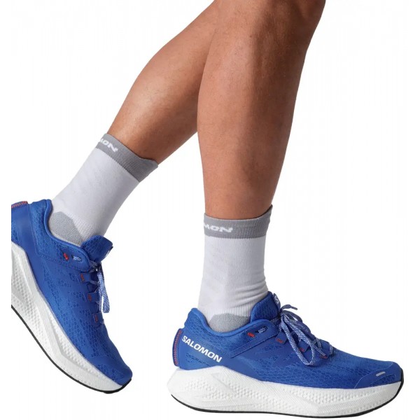 Кросівки Salomon outdoor AERO GLIDE 3 6.5 French Blue/White/Cherry Tomato - 110079 Кросівки Salomon outdoor AERO GLIDE 3 6.5 French Blue/White/Cherry Tomato - 110079