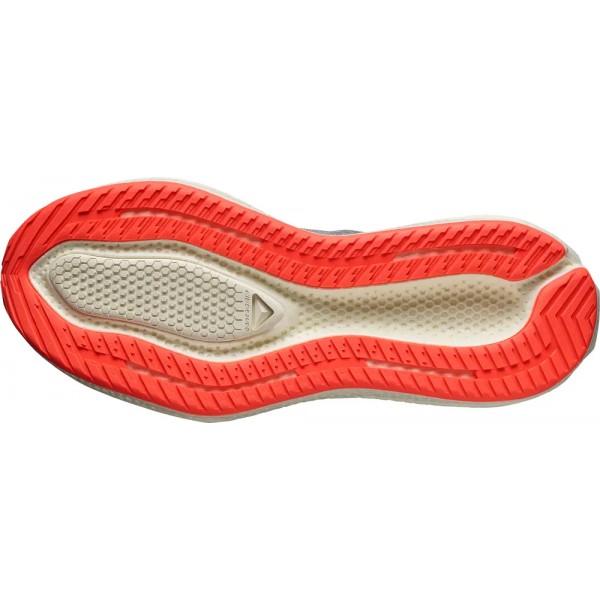 Кросівки Salomon outdoor AERO GLIDE 3 6.5 Alloy/Vanilla Ice/Neon Flame - 110088 Кросівки Salomon outdoor AERO GLIDE 3 6.5 Alloy/Vanilla Ice/Neon Flame - 110088