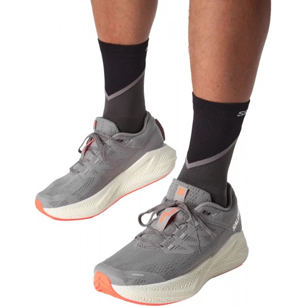 Кросівки Salomon outdoor AERO GLIDE 3 6.5 Alloy/Vanilla Ice/Neon Flame - 110088 Кросівки Salomon outdoor AERO GLIDE 3 6.5 Alloy/Vanilla Ice/Neon Flame - 110088