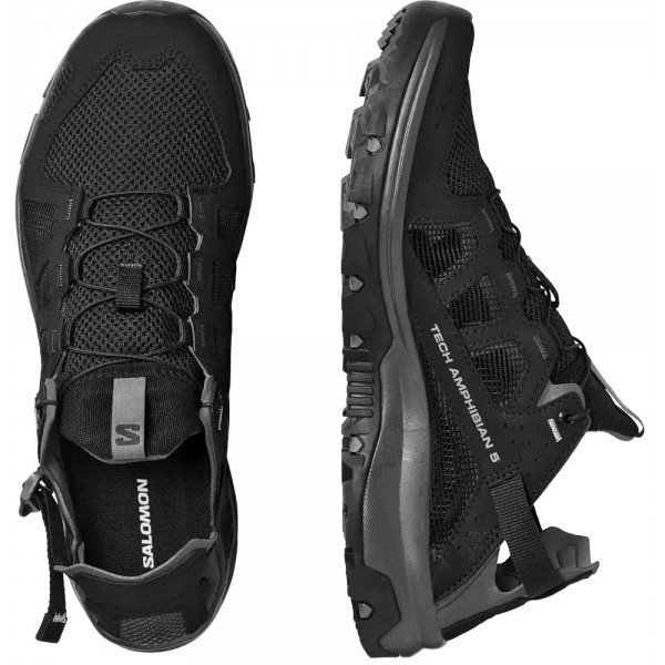 Кросівки Salomon TECHAMPHIBIAN 5 6.5 Black/Magnet/Monument - 110123 Кросівки Salomon TECHAMPHIBIAN 5 6.5 Black/Magnet/Monument - 110123
