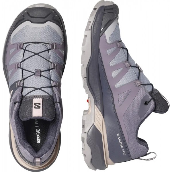 Кроссовки Salomon X ULTRA 360 3.5 Women Gull/Nineiron/Shadow - 110257 Кроссовки Salomon X ULTRA 360 3.5 Women Gull/Nineiron/Shadow - 110257