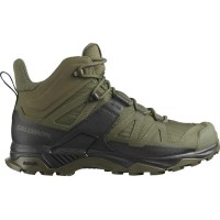 Ботинки Salomon X Ultra Forces Mid 7.5 Green Black
