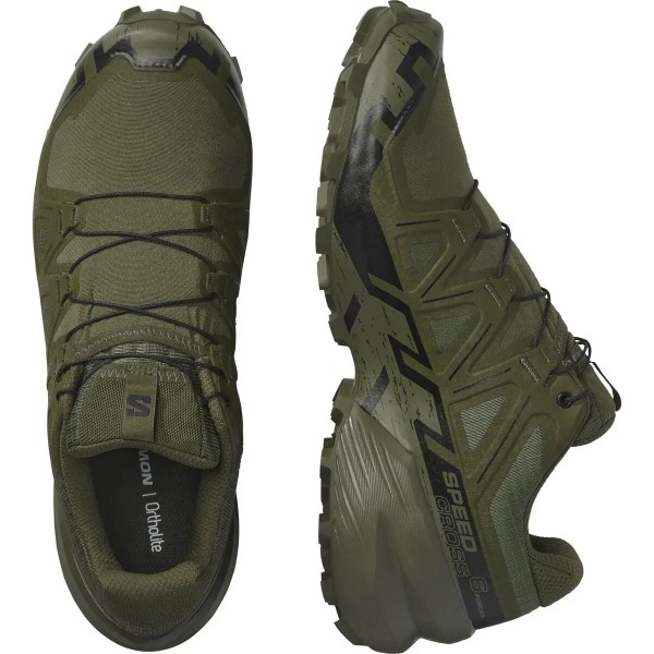 Кроссовки Salomon Speedcross 6 Forces 7 Green/Black - 14990247