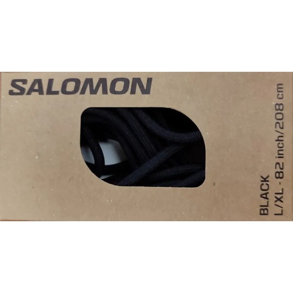 Шнурки Salomon Forces Spare Lace 208 Black - 14990585