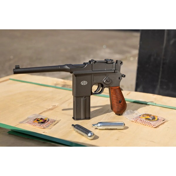 Пистолет пневматический SAS M712 Blowback BB кал. 4.5 мм - 23701437