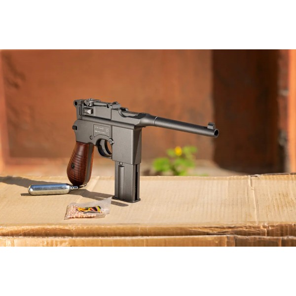 Пистолет пневматический SAS M712 Blowback BB кал. 4.5 мм - 23701437