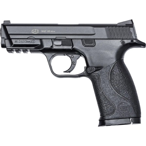 Пистолет пневматический SAS MP-40 BB кал. 4.5 мм. Корпус - металл - AAKCMD481AZB