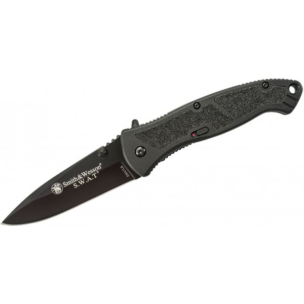 Нож Smith&Wesson S.W.A.T. Drop Point Black Large - SWATLB