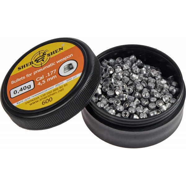 Пули пневматические Шершень 0,40 г 4,5 мм (600шт) - 10570020 Пули пневматические Шершень 0,40 г 4,5 мм (600шт) - 10570020