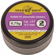 Пули пневматические Шершень 0,75 г 4,5 мм (200шт)