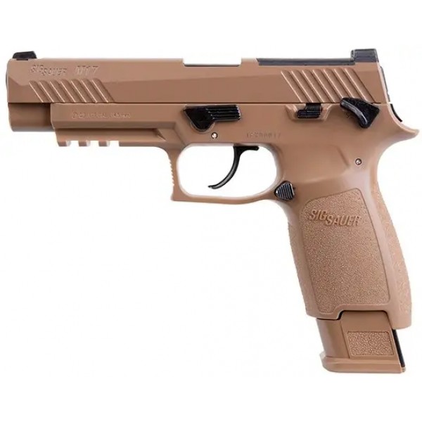 Пистолет пневматический Sig Sauer Air P320 Blowback M17 Coyote Tan кал. 4.5 мм - 16250152