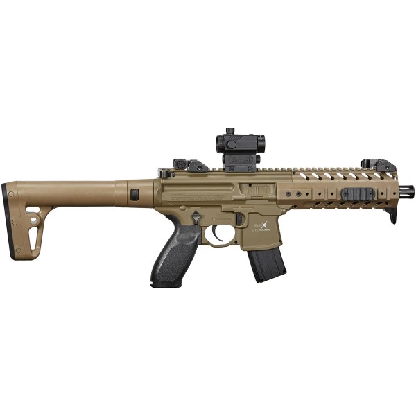 Гвинтівка пневматична Sig Sauer Air MPX FDE кал. 4.5 мм - MPX-177-FDE