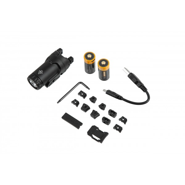 Подствольный фонарь Sig Optics FOXTROT2R, RECHARGEABLE, WHITE LIGHT, 700 LUMENS, BLACK - SOF2R100 Подствольный фонарь Sig Optics FOXTROT2R, RECHARGEABLE, WHITE LIGHT, 700 LUMENS, BLACK - SOF2R100