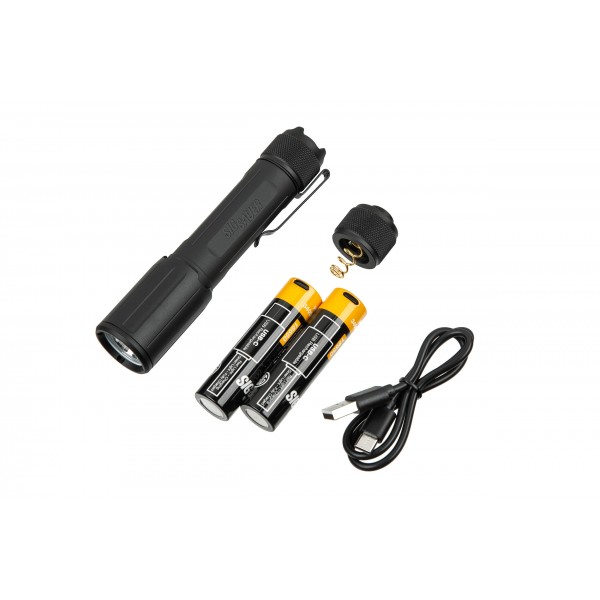 Фонарь Sig Optics FOXTROT-EDC, FULL-SIZE, RECHARGEABLE, HANDHELD FLASHLIGHT, WHITE LIGHT, BLACK - SOFEF001 Фонарь Sig Optics FOXTROT-EDC, FULL-SIZE, RECHARGEABLE, HANDHELD FLASHLIGHT, WHITE LIGHT, BLACK - SOFEF001