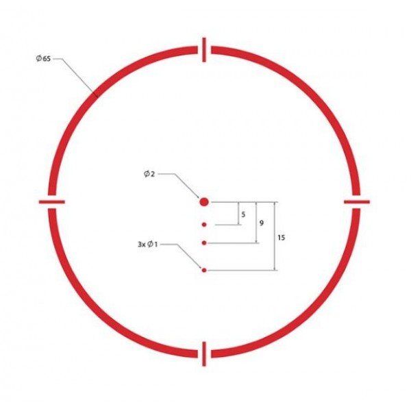 Прицел коллиматорный SIG Optics ROMEO4T BALLISTIC 2 MOA DOT 65 MOA CIRCLE, SOLAR, BLACK - SOR43031 Прицел коллиматорный SIG Optics ROMEO4T BALLISTIC 2 MOA DOT 65 MOA CIRCLE, SOLAR, BLACK - SOR43031