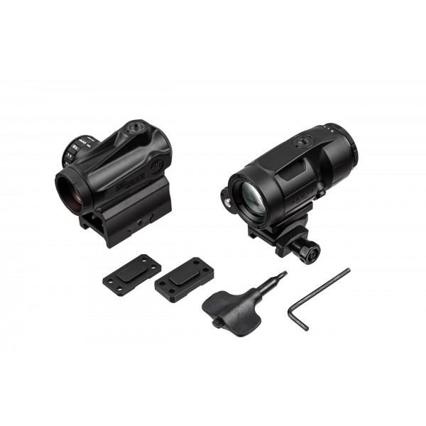Комплект Sig Optics коллиматор ROMEO-MSR Gen II 2 MOA и магнифер JULIET3-MICRO 3X22MM - SORJMSR101 Комплект Sig Optics коллиматор ROMEO-MSR Gen II 2 MOA и магнифер JULIET3-MICRO 3X22MM - SORJMSR101