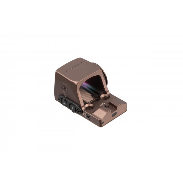 SORX1002 Прицел коллиматорный Sig Optics ROMEO-X PRO FOOTPRINT, OPEN, 2 MOA DOT&32 MOA CIRCLE, FDE - SORX1002