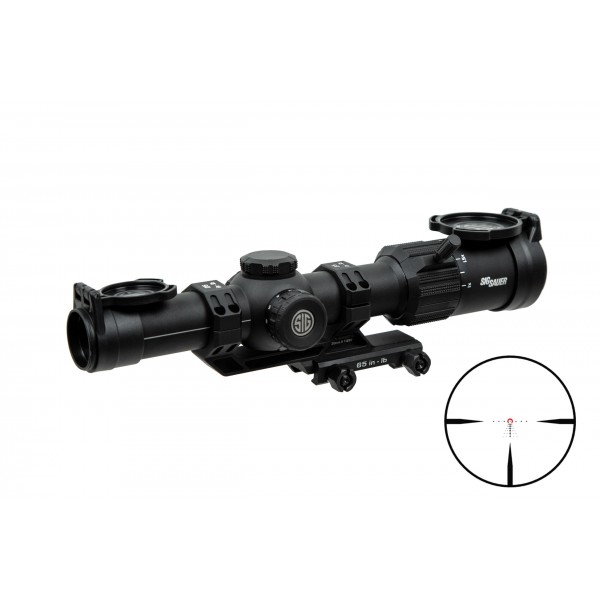 Приціл оптичний SIG Optics TANGO MSR 1-6X24MM, 30MM, SFP. Сітка MSR BDC6 з підсвічуванням - SOT61000