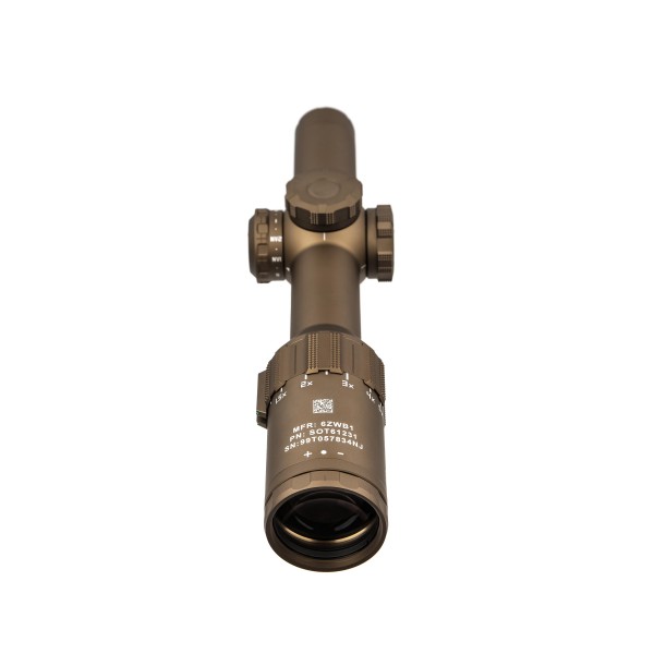 Приціл оптичний SIG Optics TANGO6T 1-6X24MM, 30MM, FFP, 556-762 HORSESHOE ILLUM, 0.2 MRAD, FDE - SOT61231 Приціл оптичний SIG Optics TANGO6T 1-6X24MM, 30MM, FFP, 556-762 HORSESHOE ILLUM, 0.2 MRAD, FDE - SOT61231
