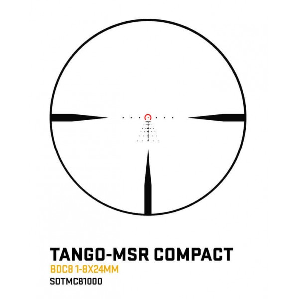 Прицел оптический SIG Optics TANGO MSR COMPACT 1-8x24 (30 мм) SFP ILLUM. MSR BDC8 - SOTMC81000 Прицел оптический SIG Optics TANGO MSR COMPACT 1-8x24 (30 мм) SFP ILLUM. MSR BDC8 - SOTMC81000