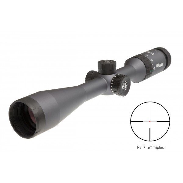 Прицел оптический Sig Optics Whiskey 5 3-15x44mm HellFire Triplex Illum - 