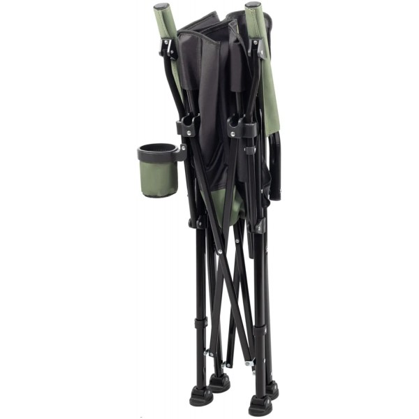 Стілець розкладаний Skif Outdoor Attache Чорний/Зелений - 3890411