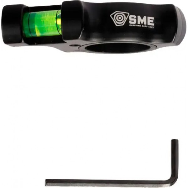 Рівень SME бульбашковий на трубу прицілу 25.4-30 мм - 12040043 Рівень SME бульбашковий на трубу прицілу 25.4-30 мм - 12040043