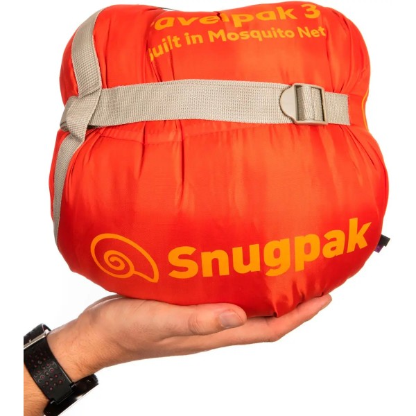 Спальный мешок Snugpak Travelpak 3 Comfort -3°С / Extreme -7°С Green - 15681225