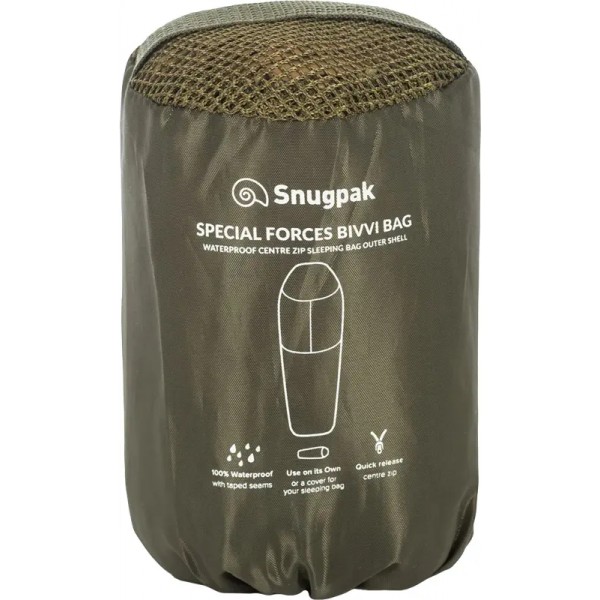 Бівуачний мішок Snugpak Special Forces Оливковий - 15681274 Бівуачний мішок Snugpak Special Forces Оливковий - 15681274