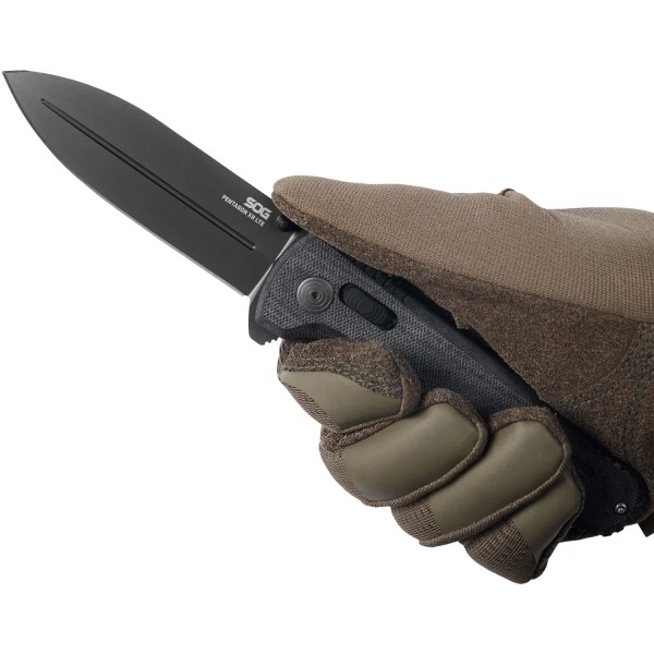 Ніж SOG Pentagon XR LTE Black - 12580286
