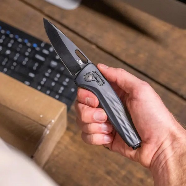 Нож SOG One-Zero XR BB Black - 12580312