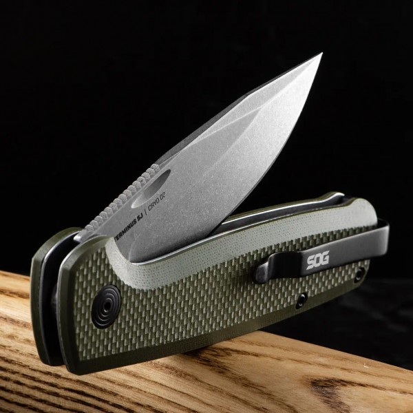 Нож SOG Terminus SJ OD Green - 12580322 Нож SOG Terminus SJ OD Green - 12580322