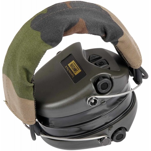 Навушники активні Sordin Supreme Pro X з LED ліхтариком. Олива - 5010005 Навушники активні Sordin Supreme Pro X з LED ліхтариком. Олива - 5010005