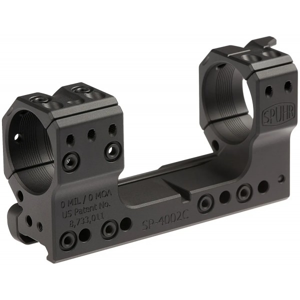 Моноблок Spuhr SP-4002C. d - 34 мм. 0 MOA. High. Picatinny - 37280090