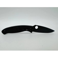 Нож Spyderco Resilience Black Blade