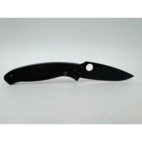 Ніж Spyderco Resilience Black Blade - 42002785