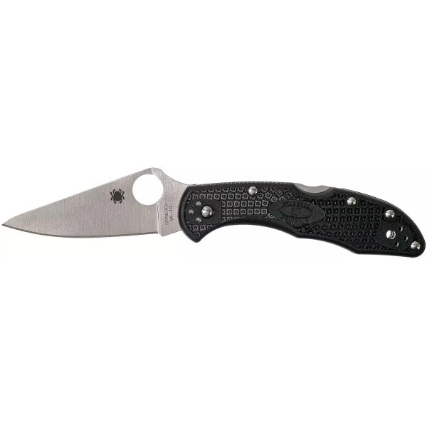 Нож Spyderco Delica4 Flat Ground Black - 871186