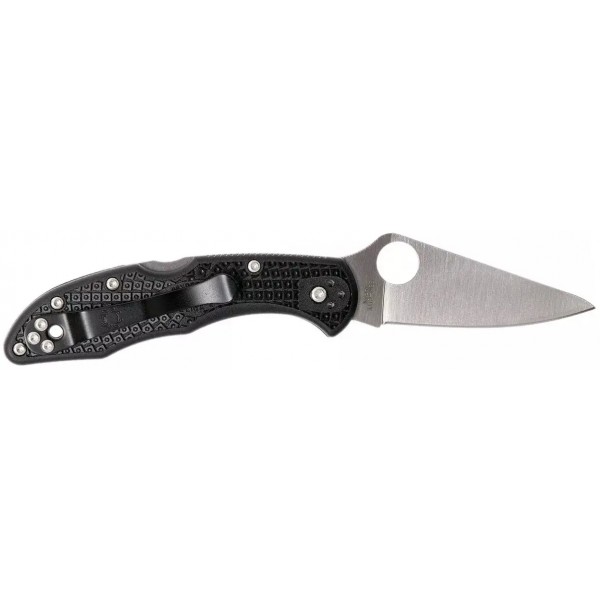 Нож Spyderco Delica4 Flat Ground Black - 871186 Нож Spyderco Delica4 Flat Ground Black - 871186