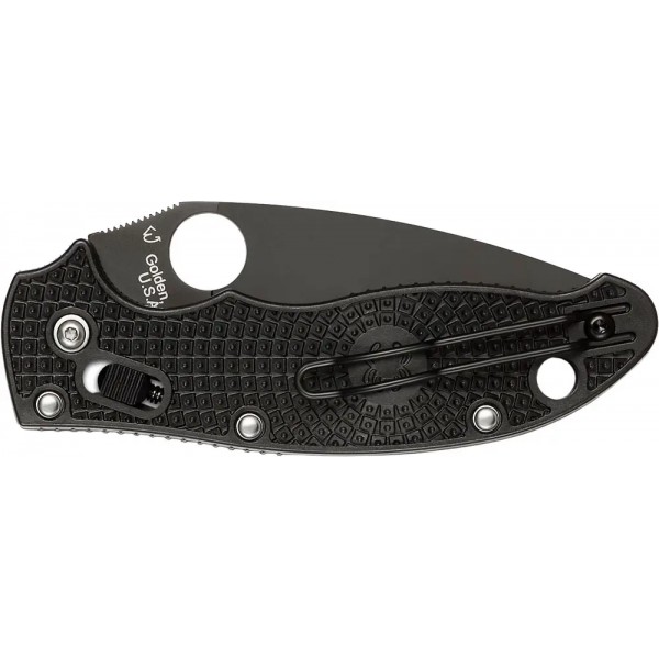 Нож Spyderco Manix 2 Black Blade - C101PBBK2 Нож Spyderco Manix 2 Black Blade - C101PBBK2