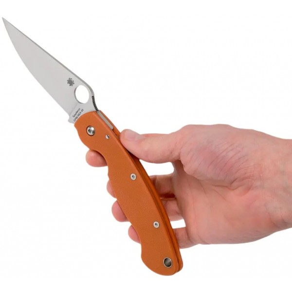 Ніж Spyderco Military Sprint Run ц: помаранчевий - 3548536