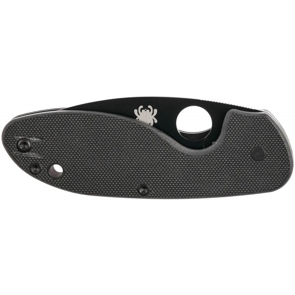 Нож Spyderco Efficient Black Blade - C216GPBBK Нож Spyderco Efficient Black Blade - C216GPBBK
