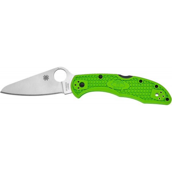 Ніж Spyderco Salt 2 Plainedge LC200N green - 871465