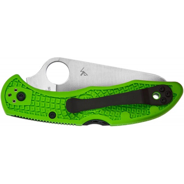 Ніж Spyderco Salt 2 Plainedge LC200N green - 871465 Ніж Spyderco Salt 2 Plainedge LC200N green - 871465